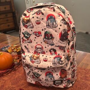 Loungefly Disney Star Wars Tattoo Flash Backpack